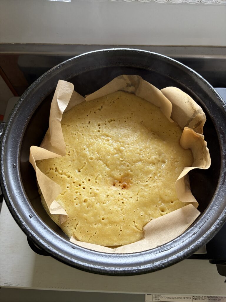 カレー蒸しパン風米粉パン完成