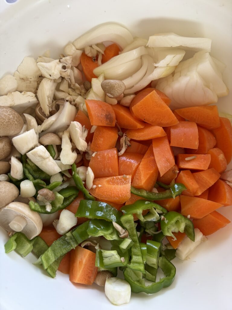 カレー材料野菜